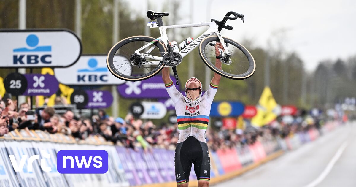 Mathieu Van Der Poel Remporte Son E Tour Des Flandres Et Elisa Longo