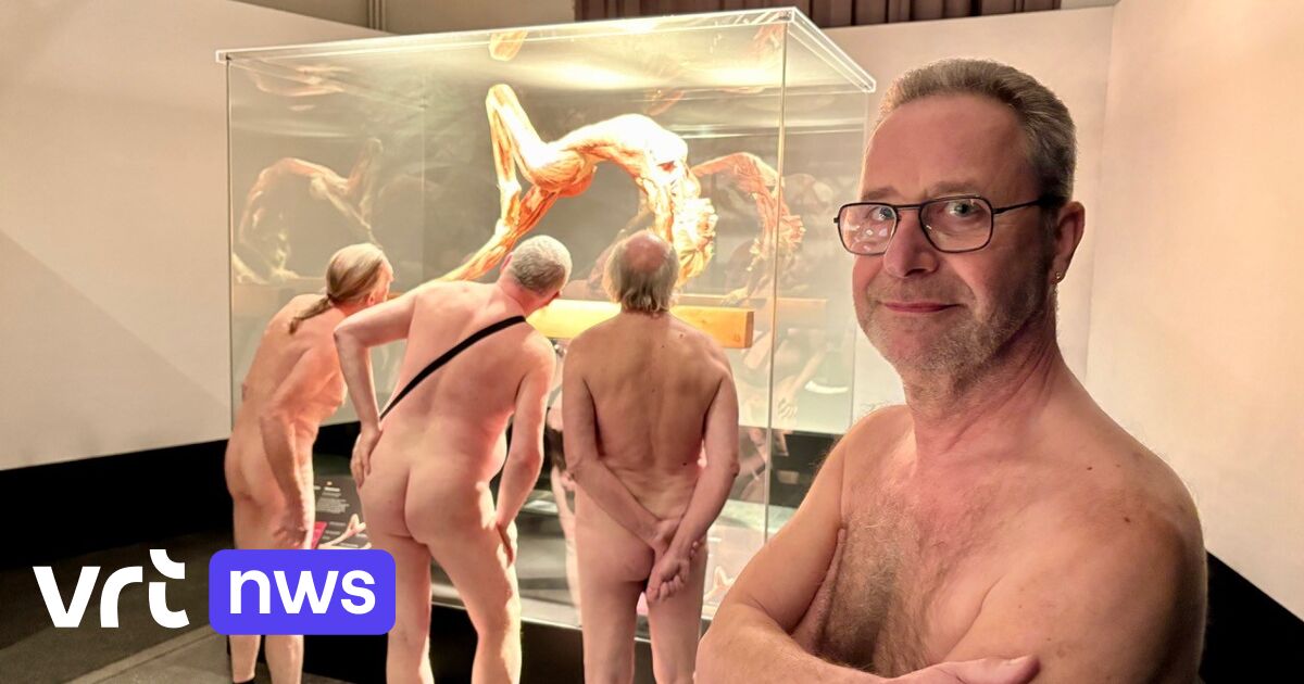 Naturisten Bezoeken Body Worlds Expo In Brugge Net Als Hier Heeft