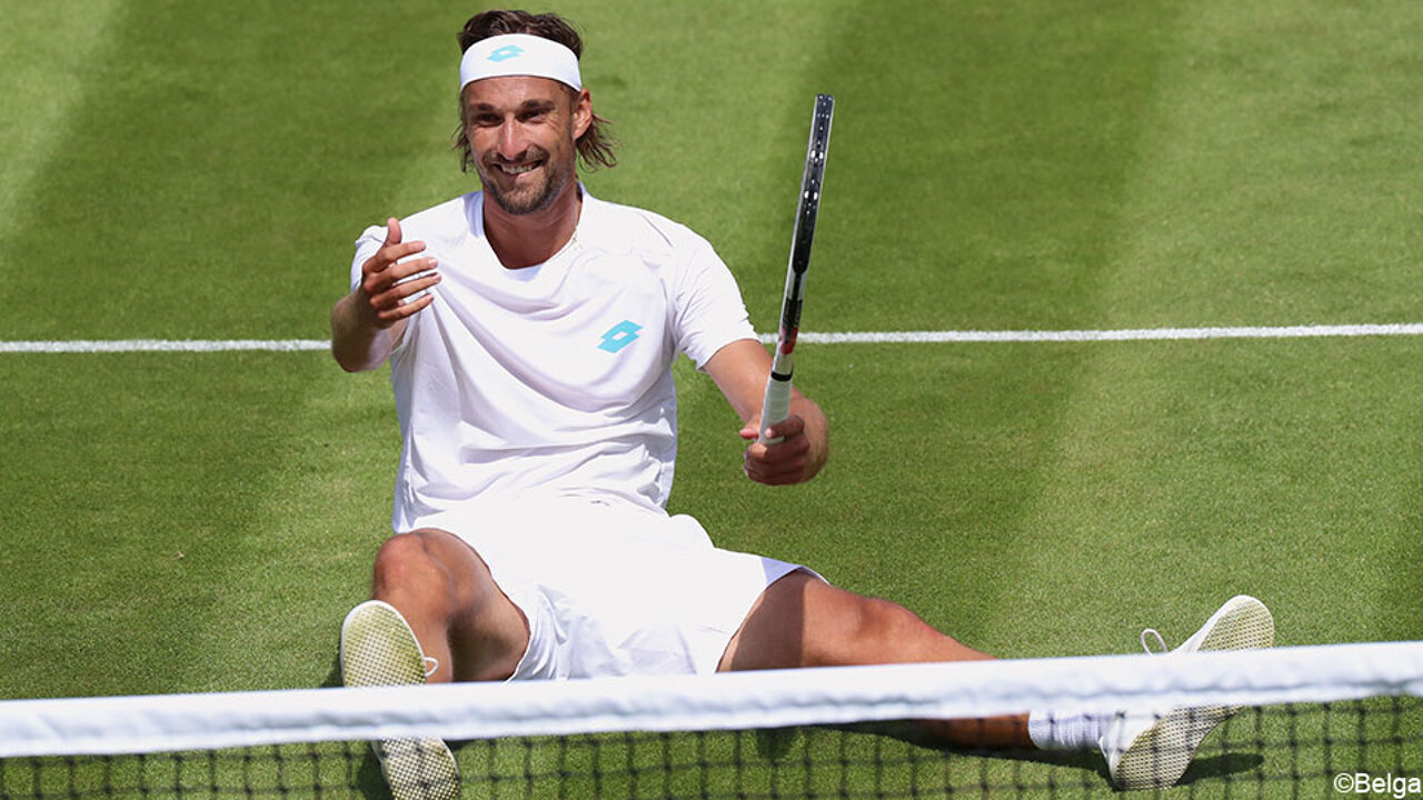 Ruben Bemelmans op Wimbledon. Ruben Bemelmans