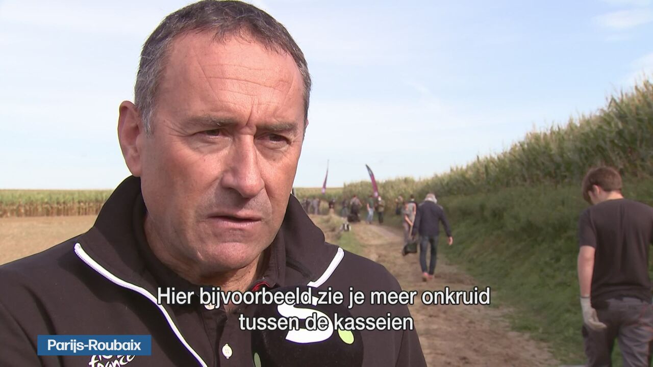 De Kasseien Van Parijs Roubaix Worden Onder Handen Genomen Sporza