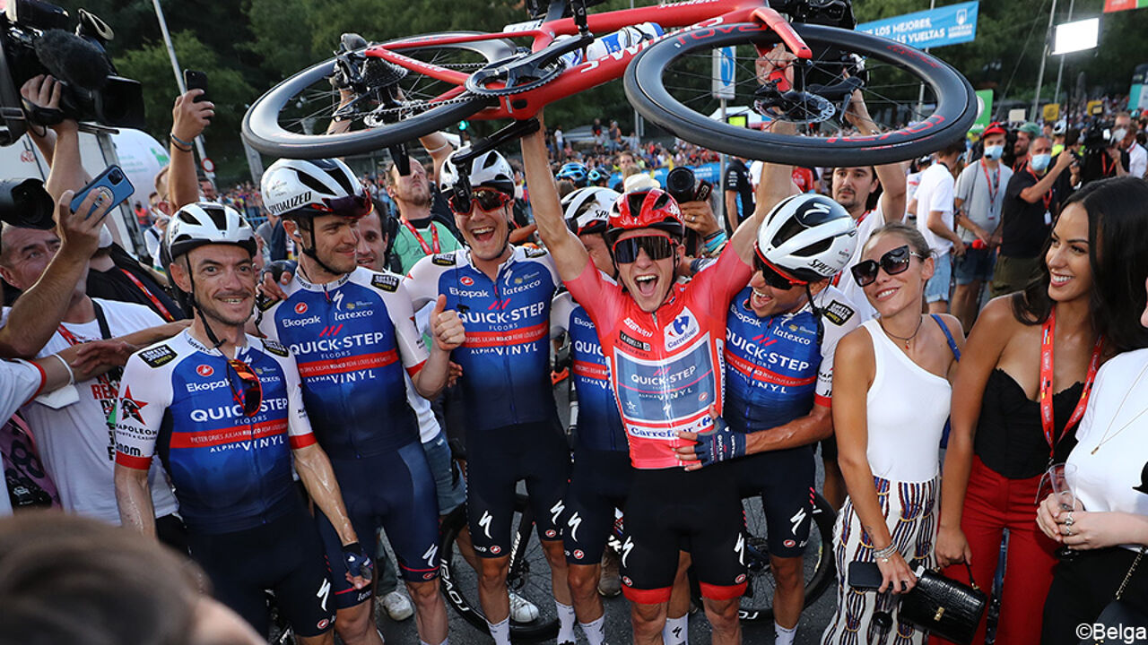 Victoire Historique Pour Remco Evenepoel Au Tour DEspagne VRT NWS