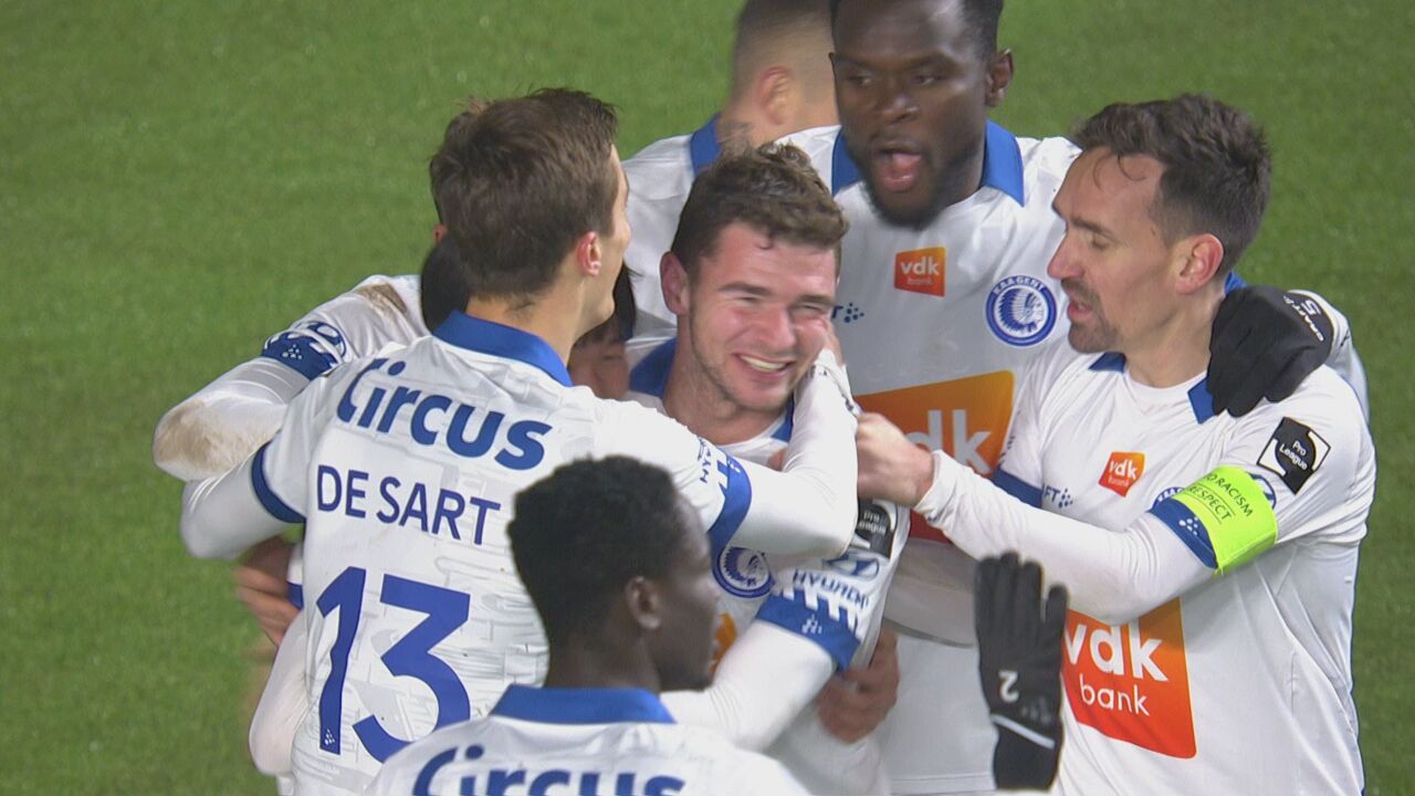 Bekijk De Goals Uit STVV Gent 0 3 Sporza