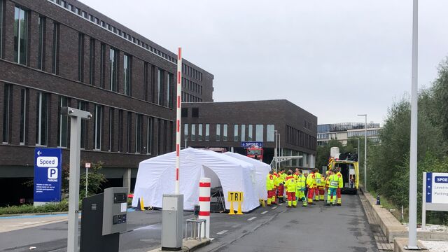 Eén persoon overleden bij zware brand in Maria Middelares ziekenhuis in