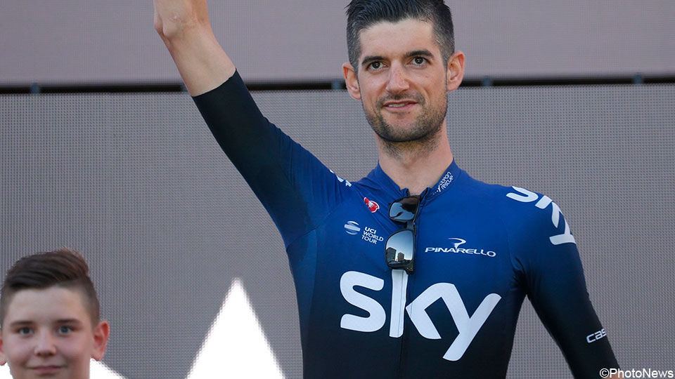 Wout Poels in Sky-shirt