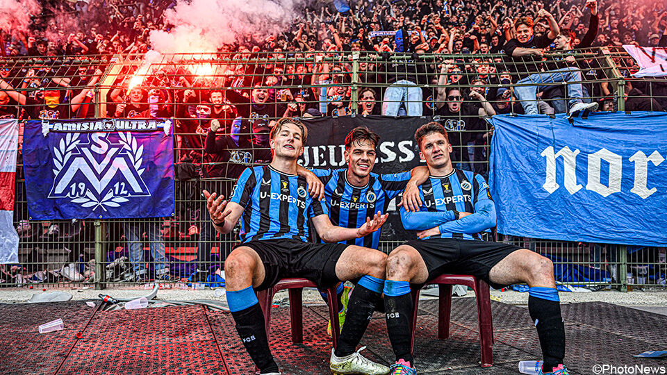 De 2-0 van Romeo Vermant leverde in de bekerfinale een iconisch beeld op.