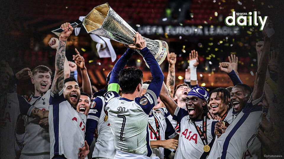 Tottenham klopte gisteren United in de finale van de Europa League in Bilbao.