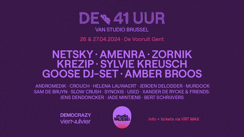 De 41 Uur Van Studio Brussel Feest Mee Met De Beste Live Concerten Dj   61f62634 C042 11ee B483 02b7b76bf47f 