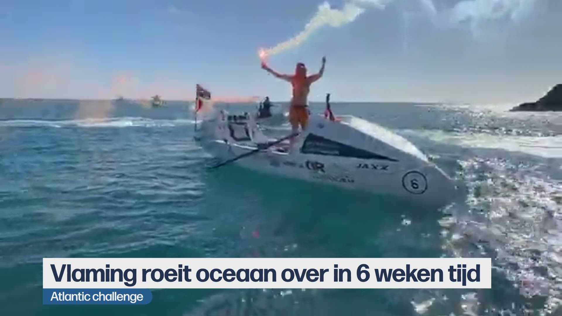 Carl Plasschaert roeide solo Atlantische Oceaan over: is het alleen