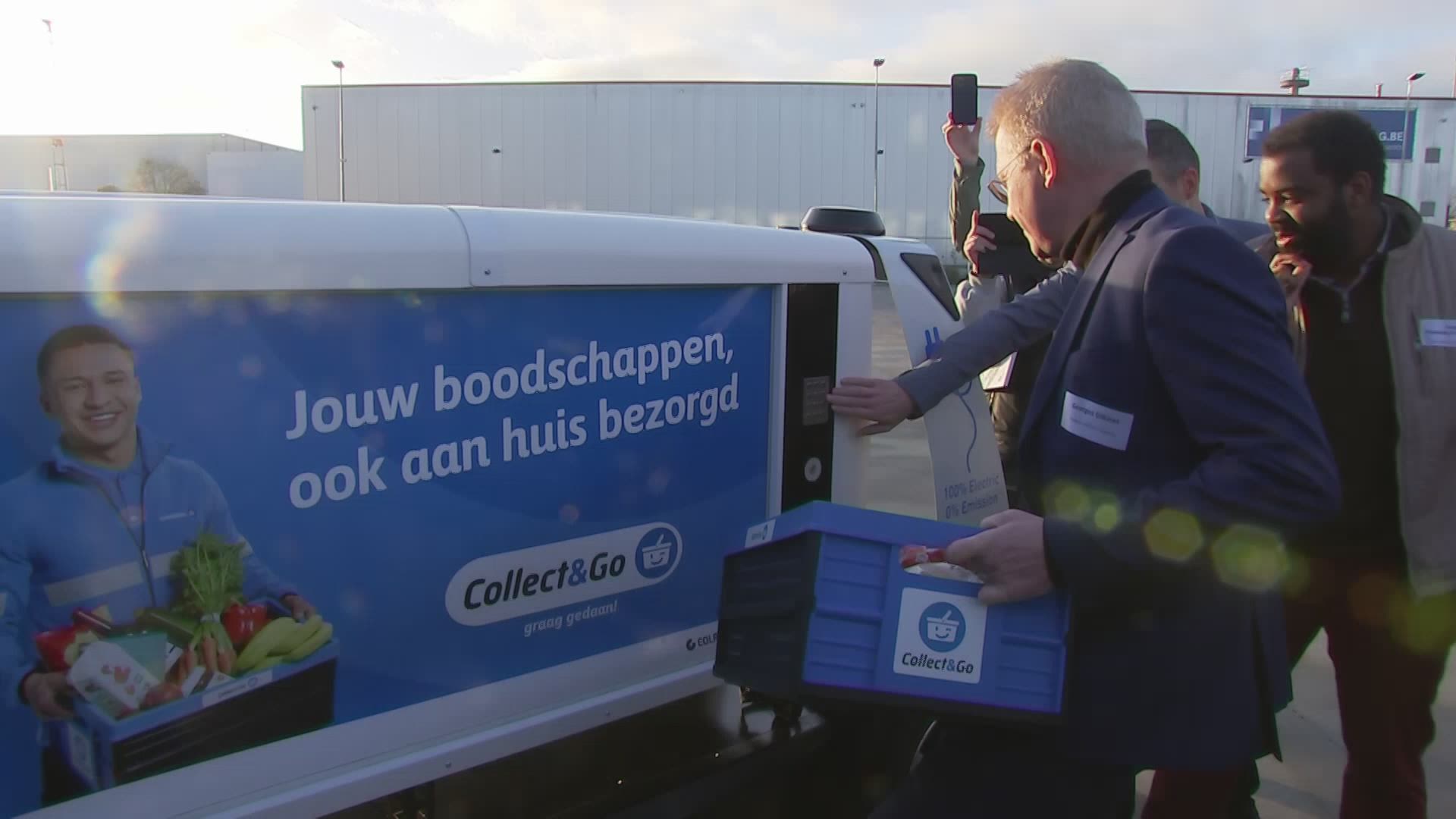 Colruyt Test Zelfrijdende Wagen Op Openbare Weg In Londerzeel Mobiliteit In Steden Is Een 