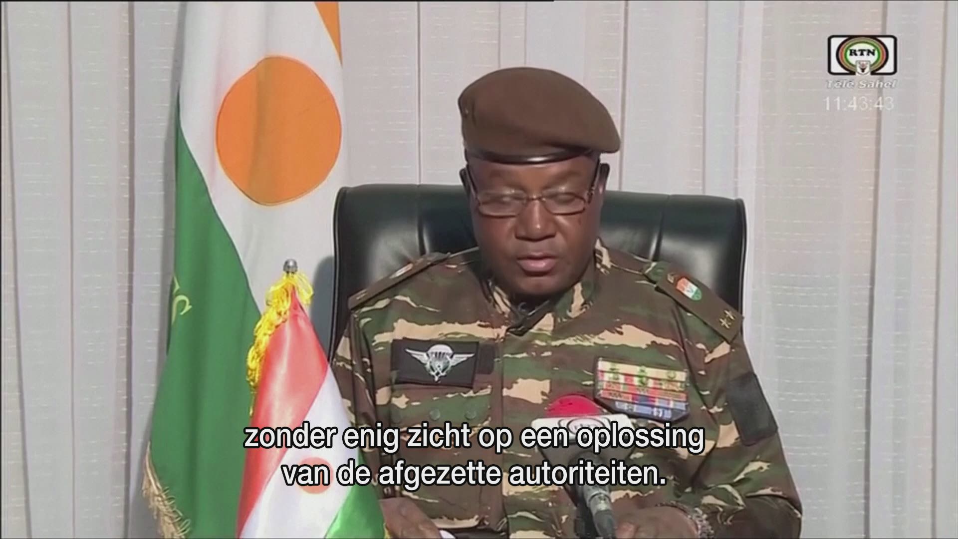 Generaal Abdourahmane "Omar" Tchiani Roept Zich Uit Tot Nieuwe Leider ...