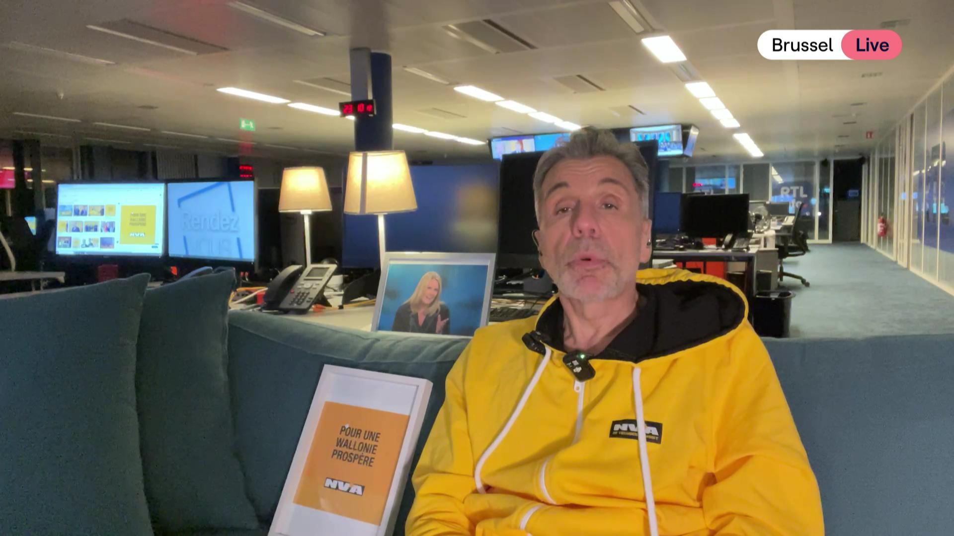 Christophe Deborsu over Franstalige campagne