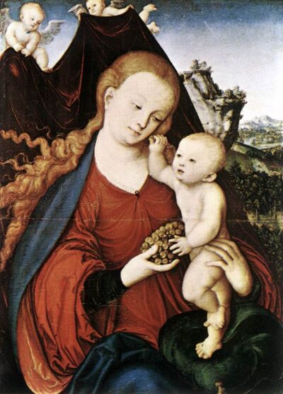 Madonna met kind, 1525