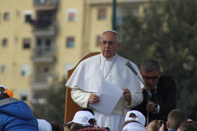 Paus Franciscus in Napels