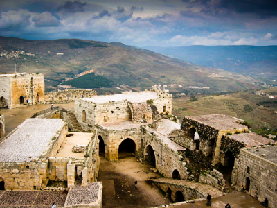 De Krak des Chevaliers, voor de oorlog in Syrië losbarstte