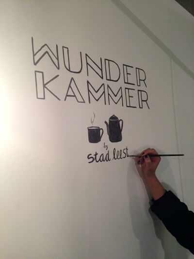 De Wunderkammer-stand op de Boekenbeurs