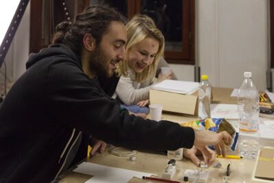 De printmaking workshop