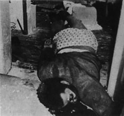 Het lichaam van Fred Hampton