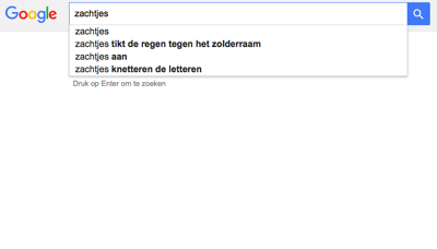 Zachtjes