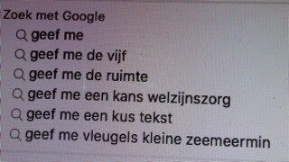 Geef me