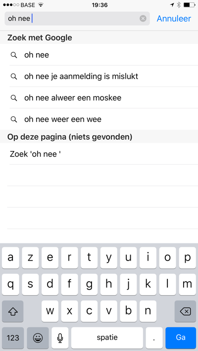 Oh nee