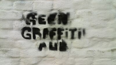 geen graffiti