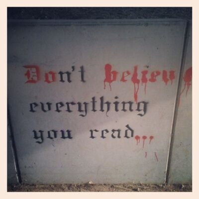 Don't believe