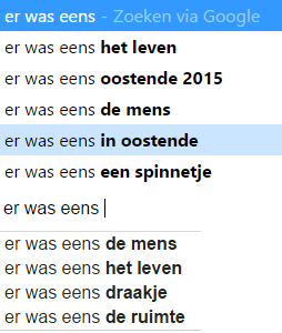 Een sprookje