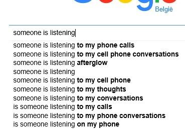 Is someone listening?