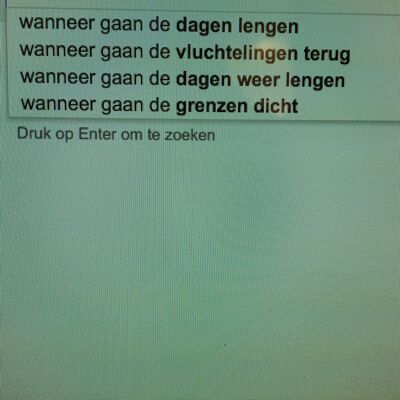 Vluchtelingenproblematiek
