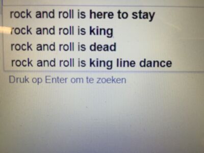 Rock N Roll is here to stay!