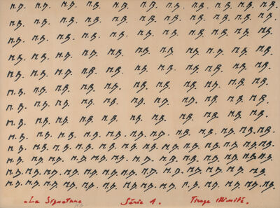 La signature (Musea Brugge - foto Hugo Martens)