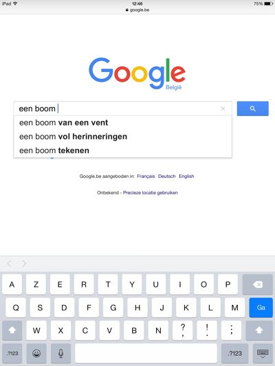 Bartel of toch maar een struik
