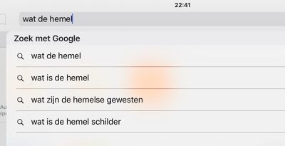 De hemel