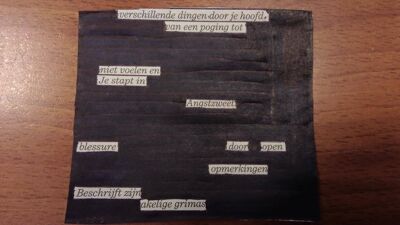 Verschillende dingen door je hoofd