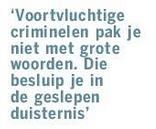 Criminelen in een geslepen duisternis