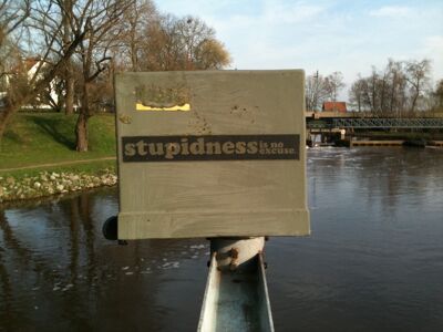 Gekte boven water
