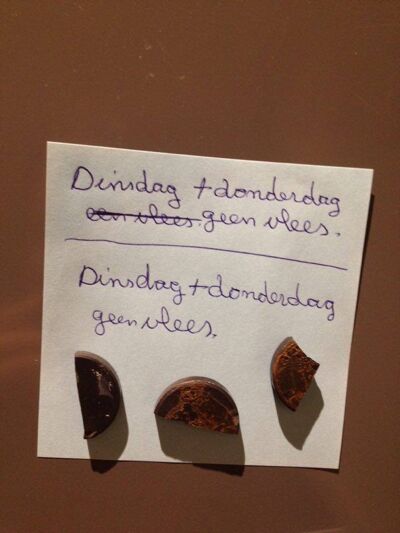 Welke dagen zonder vlees?