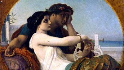 Bonifatius & Aglaida, schilderij van Alexandre Cabanel