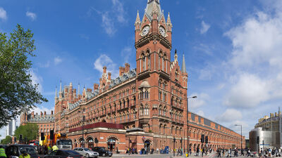 St.-Pancras Station, Londen