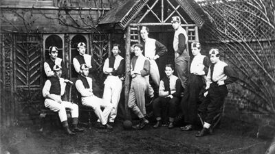 Engelse voetbalploeg anno 1863