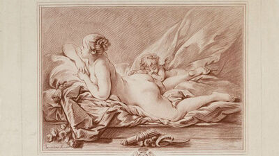 Gravure naar François Boucher (1761)