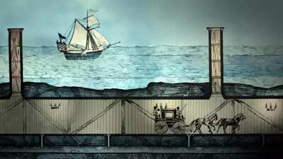De tunnel van Mathieu-Favier (1802)