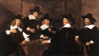 Frans Hals: De regenten van het Sint-Elisabethgasthuis