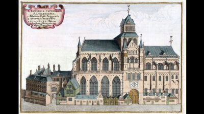De gesloopte Sint-Donaaskathedraal