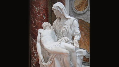 Piëta van Michelangelo, kopie van Oudenbosch