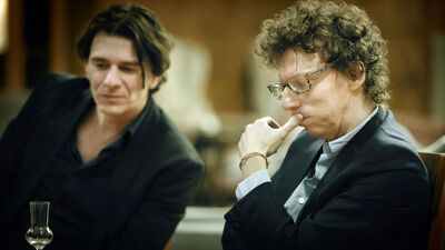 Dimitri en Arnon Grunberg