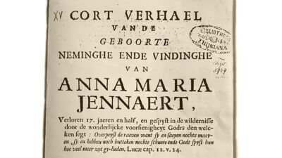 Titelpagina van Cort verhael...