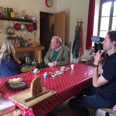 bij Theodore Dalrymple in de Ardèche, Frankrijk