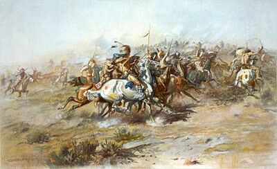De slag bij de Little Bighorn