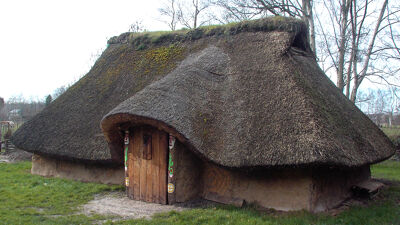 Een Menapisch huis (reconstructie Destelbergen)